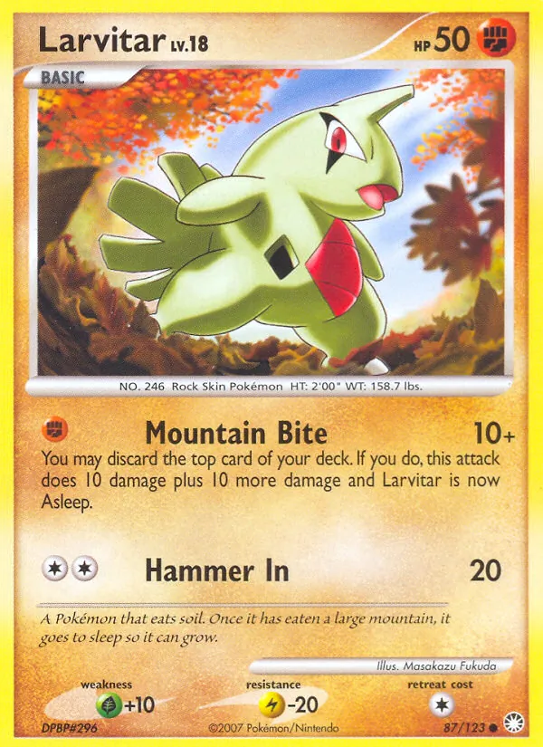 Larvitar Lv.18 (MT 87)